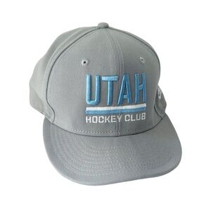 NEW ERA Utah Hockey Club Gray Hat EUC One Size